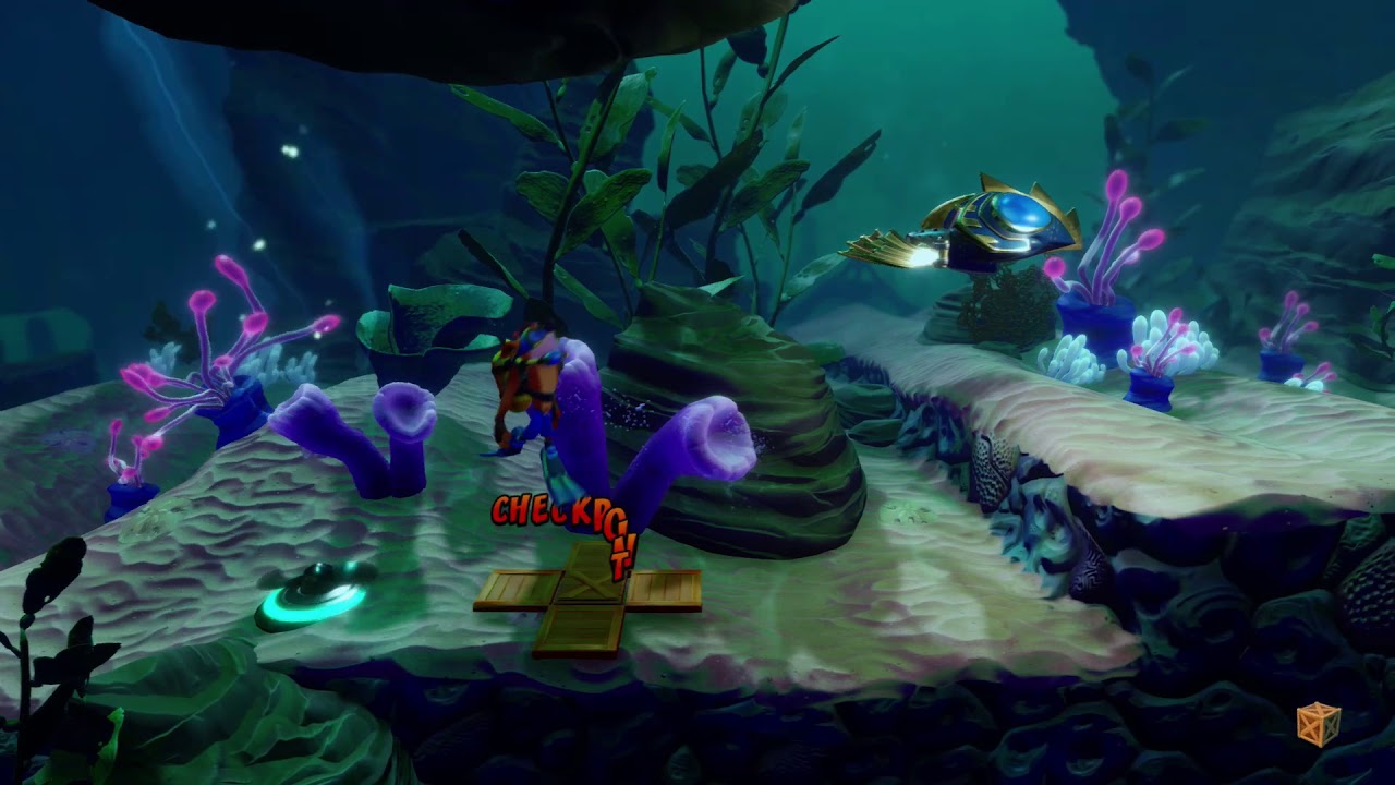 Deep Trouble Red Gem & All Boxes Gem Guide (Crash Bandicoot 3 N. Sane