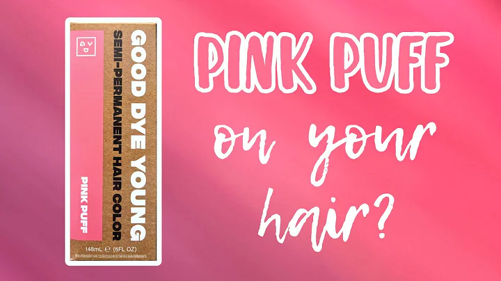 Good Dye Young PINK PUFF | Hair Swatch