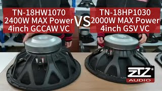 2400W vs 2000W Speakers: TN-18HW1070 vs TN-18HP1030 Showdown,  Which Speaker is BEST for YOU?