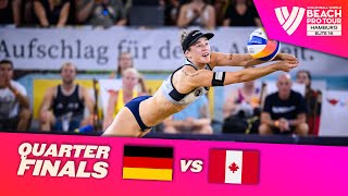 Müller/Tillmann vs. Melissa/Brandie - Quarter Finals Highlights Hamburg 2023 #BeachProTour