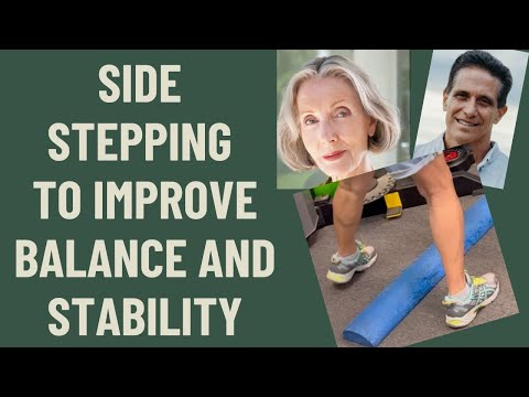 Sliding Side Step Exercise How To Side Step Elderly Exercise