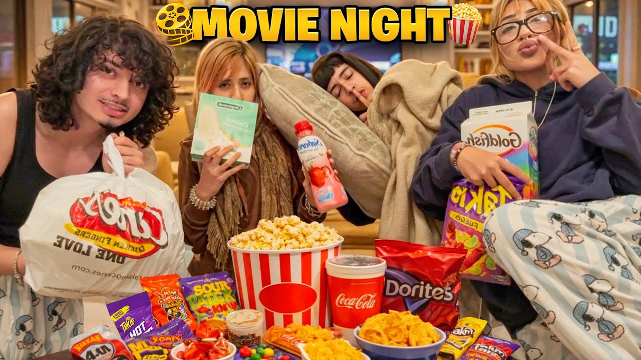 I HOSTED A MOVIE NIGHT…