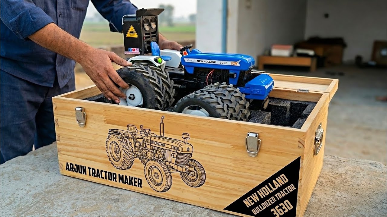 First in world 10 Tyre Tractor Unboxing Video