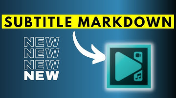 New in VSDC 7.1 - How to Add Markers to Subtitles in VSDC - Subtitle Markdown Feature