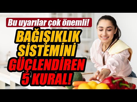 Bağışıklık sistemini güçlendiren 5 kural! Soğuk algınlığından gribe, faranjitten bronşite faydalı...