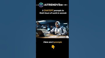 ChatGPT Prompts That Finish Your Work in SECONDS! 🚀 #shorts #chatgpt