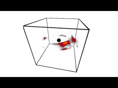 Viewing a Reconstructed 3D Structure Around a Black Hole From All Angles