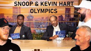 Best of Kevin Hart \& Snoop Dogg (Olympic Highlights) REACTION!! | OFFICE BLOKES REACT!!