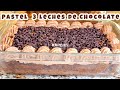 Pastel 3 Leches de Chocolate 🍫 😋 Pan esponja de chocolate