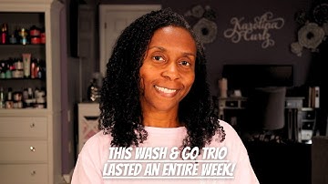 I Tried This Wash & Go Trio And My Curls Stayed Defined All Week!