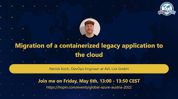 Migration of a containerized legacy application to the cloud