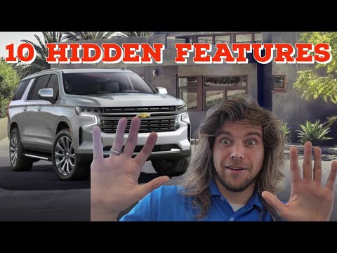 10 Hidden Features - All New 2022 Chevrolet Tahoe & Suburban