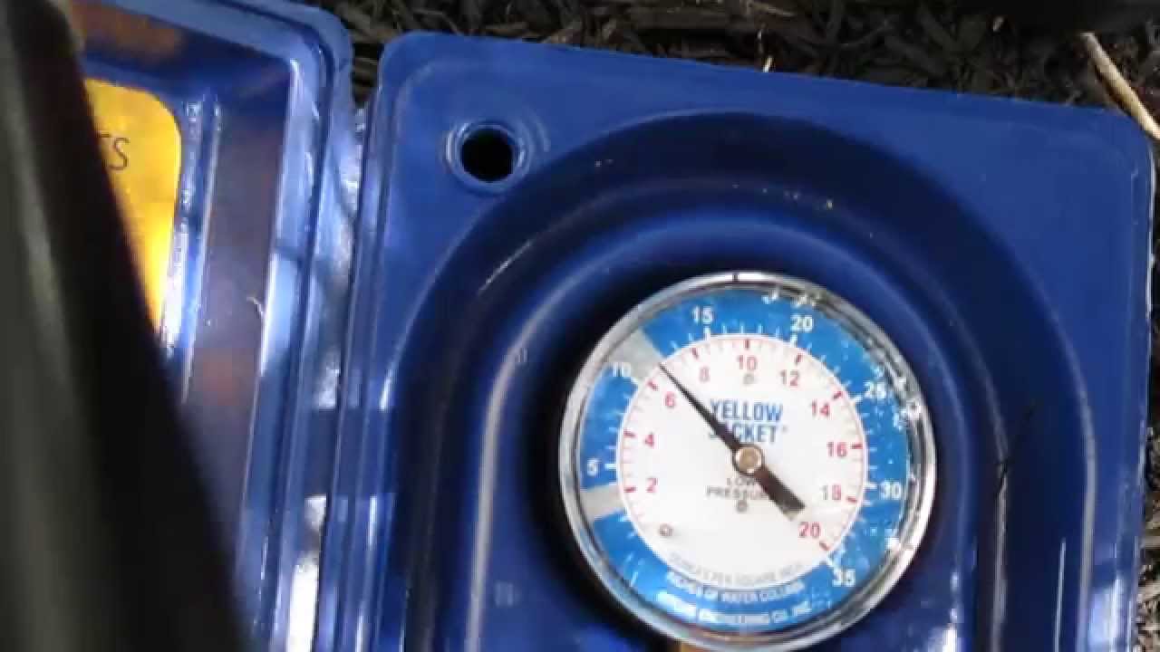 22kW Generac Generator Water Column Gas Pressure Test 