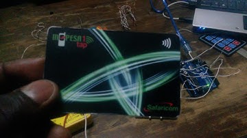 Mpesa 1tap with arduino