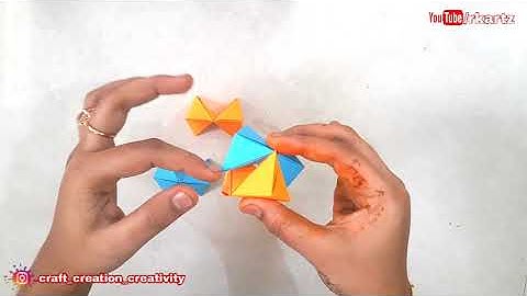 octahedron puzzle origami | How to make octahedron puzzle | easy origami