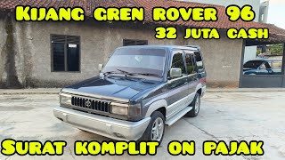 JUAL KIJANG GREN ROVER 96 HARGA 32 JUTA CASH 8 Mei 2024