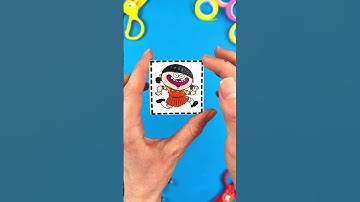 Paper Craft Trick with Squid Game 2 🥵#squidgame #squidgame2 #papercraft #trick #tricks #squidgame3