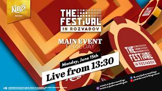 👑 Final Day of €550 "The Festival Series" Main Event live from King's Resort 🎙️Christin screenshot 1