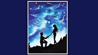 картинка: 14 ФЕВРАЛЯ💘КАК НАРИСОВАТЬ ВЛЮБЛЕННУЮ ПАРУ.РИСУЕМ ВЛЮБЛЕННЫХ НА ДЕНЬ СВЯТОГО ВАЛЕНТИНА. ОТКРЫТКА .