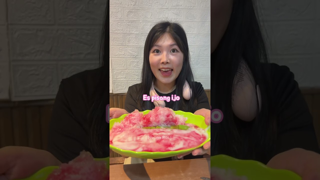 ES PISANG IJO KHAS MAKASSAR! SEGAR DAN ENAK BANGET! #makananindonesia