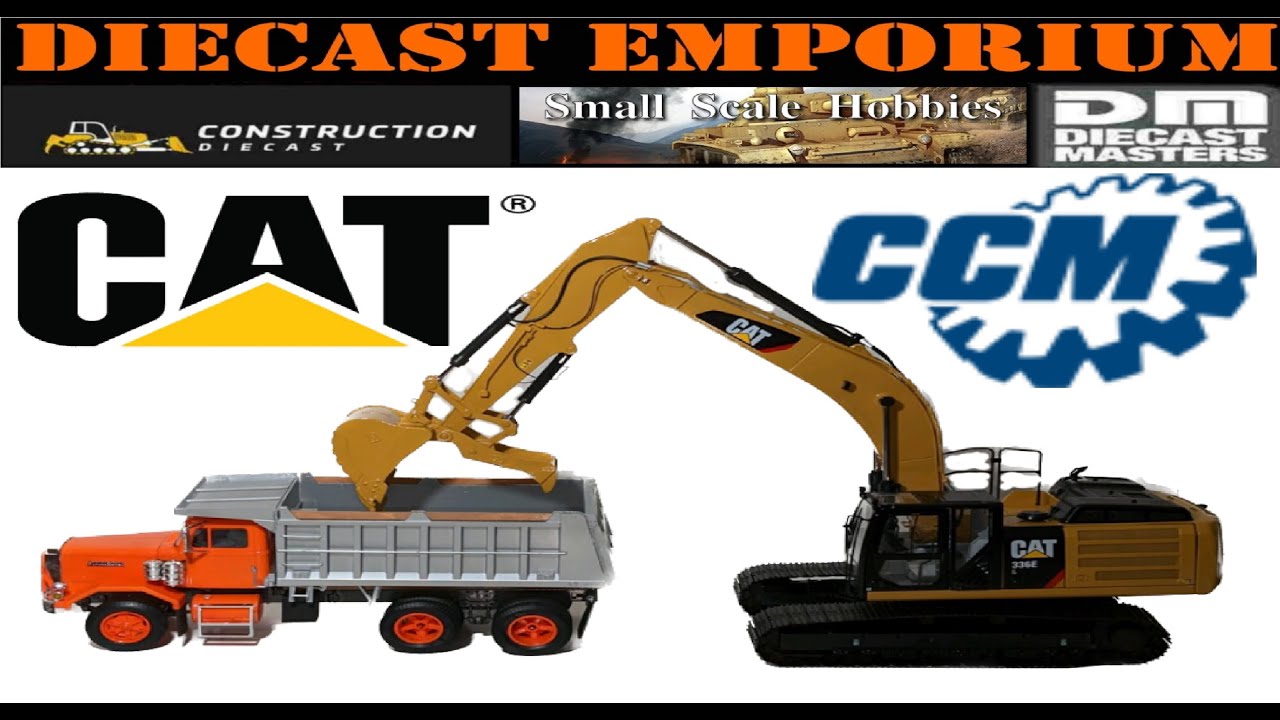 CAT 336E ミニチュア重機 Classic Construction Models Caterpillar 336E L Excavator