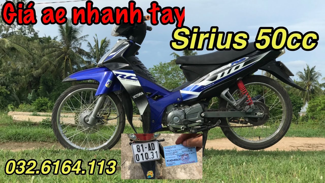 Bán xe: sirius 50cc máy zin. Êm. Giá rẻ bèo.. liên hệ: 032.6164.113 ...