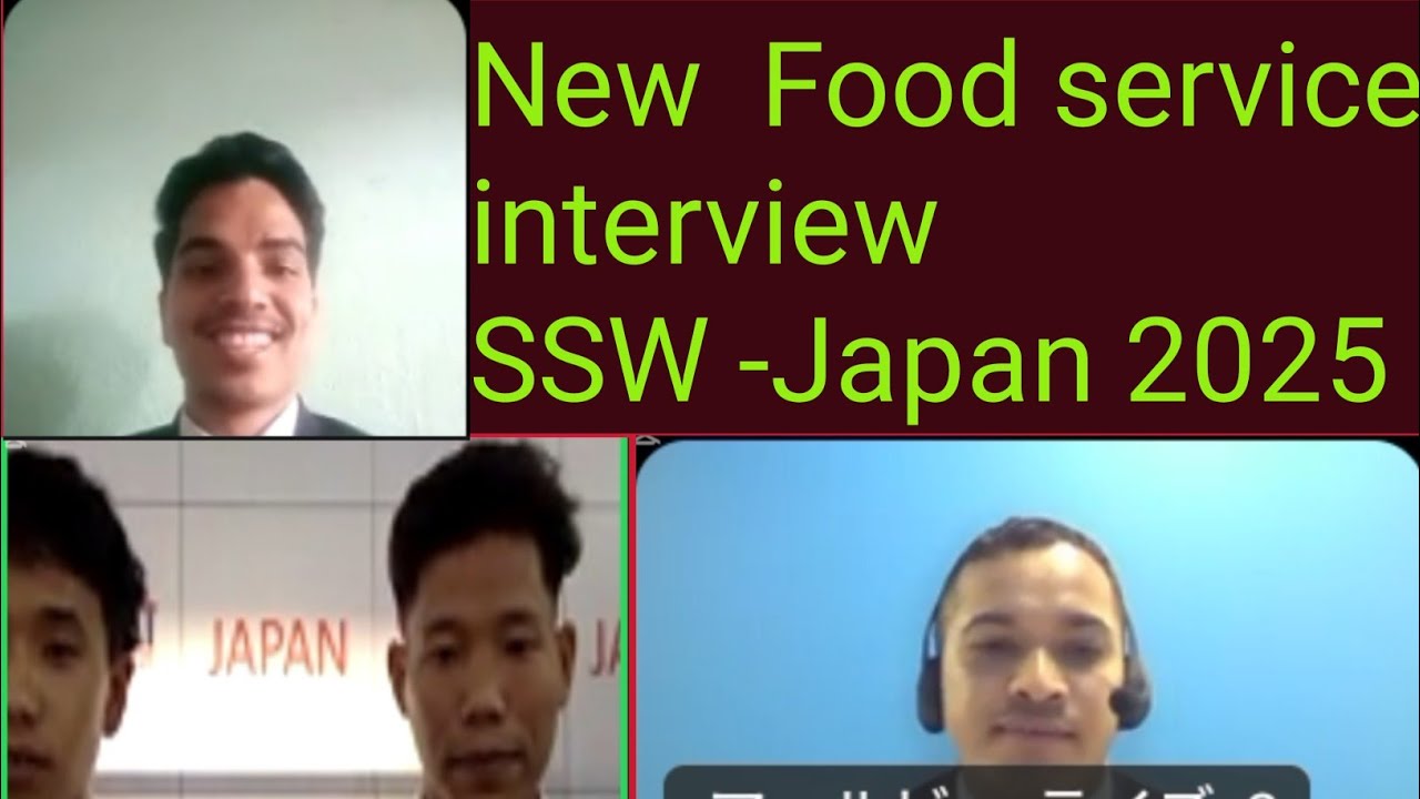 SSW Foodservice Interview 2025 Tokyo Japan@somsyoutube