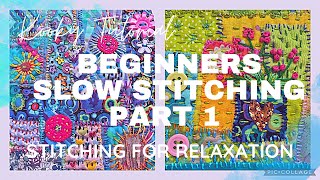 Kooky Tutorial - BEGINNERS SLOW STITCHING  Part 1 - relaxing with stitch screenshot 3