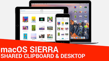 macOS Sierra: Shared Desktop & Universal Clipboard are added to Continuity