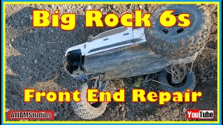 Big Rock 6s front arm repair