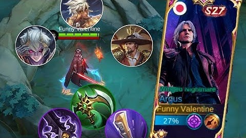 Argus jungler experience...