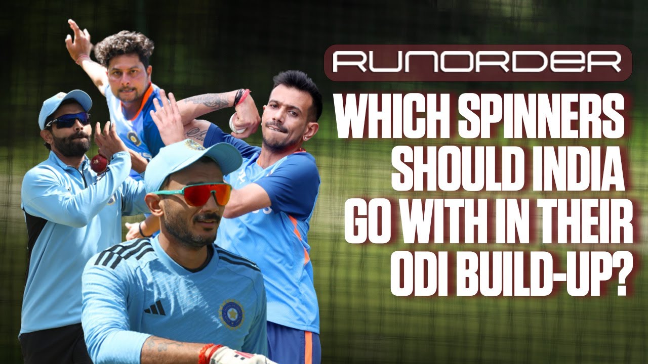 Run Order: What should India’s spin combination be? #roadtoworldcup2023
