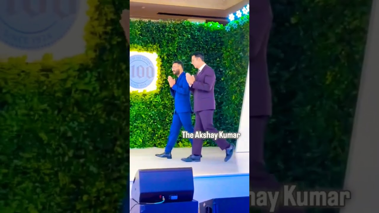 🔥 Ajay Devgn aur Akshay Kumar ek sath nazar aaye, fans hue super excited 🤩🙌