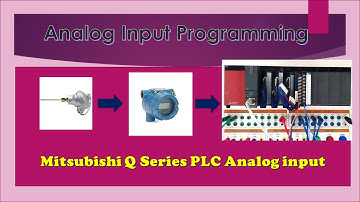 Mitsubishi Q Series Analog Input Programming