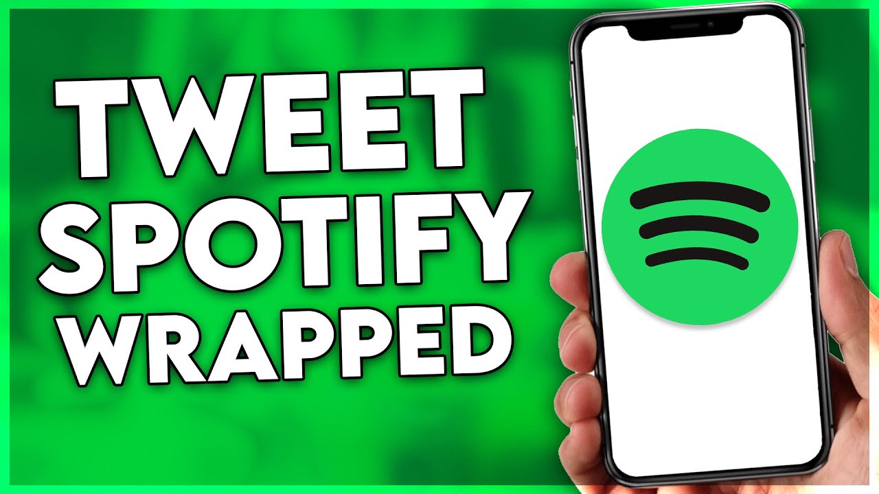 Spotify Wrapped Tweets How to Tweet Spotify Wrapped 2022 - YouTube
