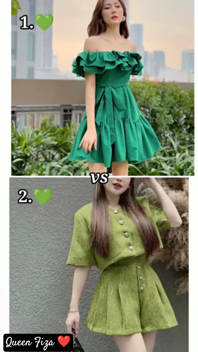 green lovers💚✨#love #likes #subscribe #dressess #fashion #smartphone #nail