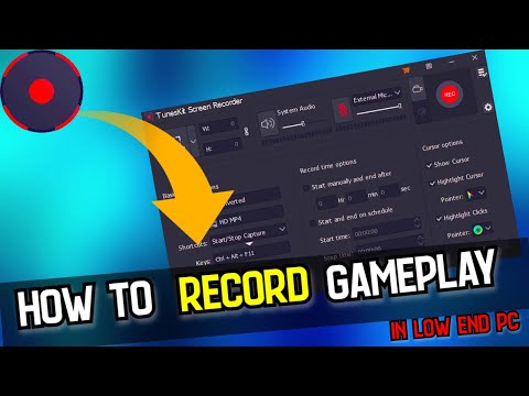Best Screen & Audio Recorder For LOW END PC | TuneKit Recorder