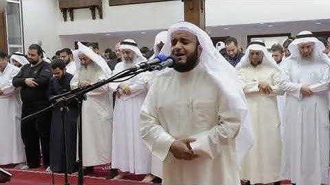 بكاء الشيخ القارئ #مشاري_العفاسي  من الخشوع ماشاء الله على جمال الصوت