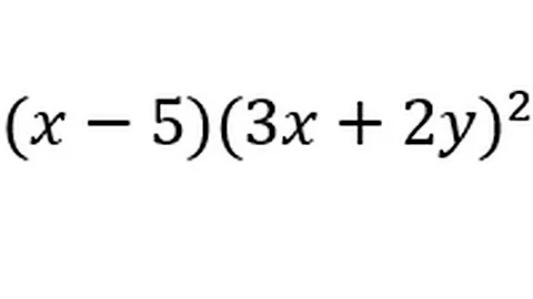 Expand & Simplify brackets, one squared