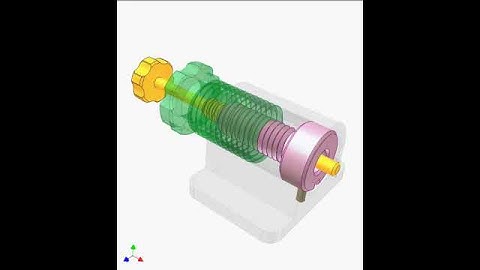 Nut-screw differential mechanism 2