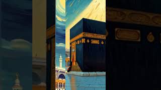 Heavenly Light Over The Kaaba In Mecca Impressionist Artwork