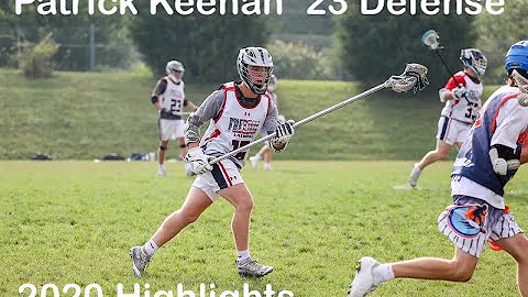 Patrick Keenan '23 Defense 2020 Highlights
