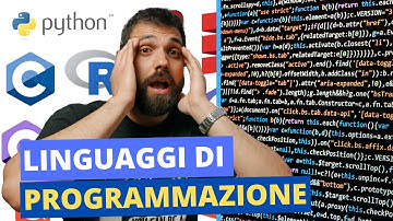 Panoramica sui LINGUAGGI DI PROGRAMMAZIONE - AFK UNDER THE HOOD