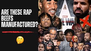 Are 2024 Rap Beefs MANUFACTURED to bring Hip Hop BACK? Created by the INDUSTRY? 🤔