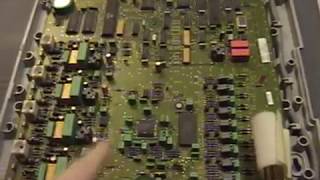 Norstar 6x16 PBX and M7310 phone disassembly, cleaning