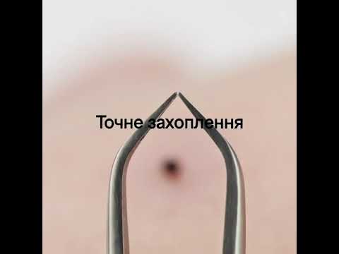 Пинцет "КліщоЛОВ" для удаления клещей с крючком металлический профессиональный tick remover TR-01, видео 2