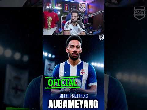 Aubameyang al depor #aubameyang #depor #futbol #mancuer  #shortvideo