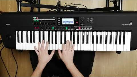 Michael Jackson - Give Into Me (Korg i3 cover: Stratocaster guitar demo by Pavel Dvorkys Dvořák)