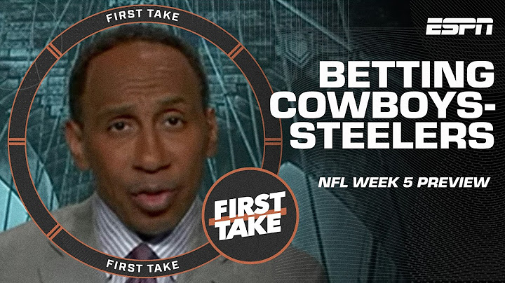 Cowboys can't stop a cold! 👀 Stephen A. is taking his Steelers in Week 5 🏈 | First Take