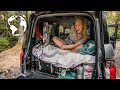 Rock Climber Lives in a SUV in order to Travel Solo and Eats for Free